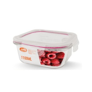 MAKE CONTENEDOR VIDRIO CUADRADO 1100ml